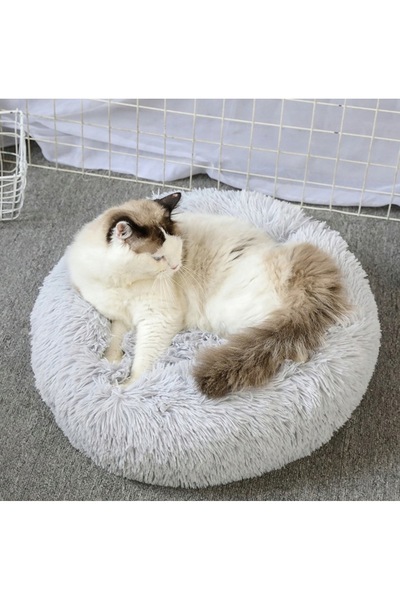 zola Soft bed, for dogs and cats, gray, 60 cm