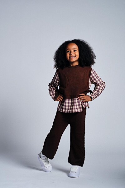 MiaBaby طقم تريكو منقوش للجنسين