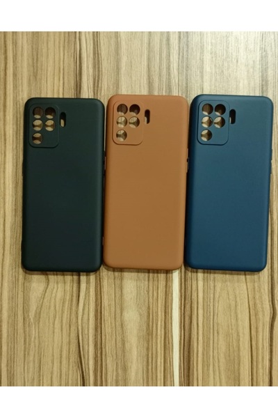 Newon غطاء هاتف من السيليكون الفاخر المخملي لهاتف أوبو رينو 5 لايت (3 قطع)