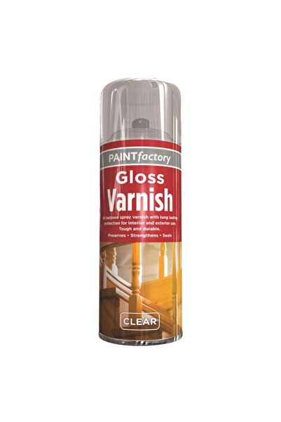 Paint Factory Gloss Varnish Spray 250ml