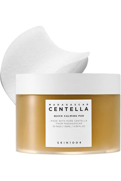 Skin1004 ضمادات مهدئة من عشبة السنتيلا من مدغشقر 130 مل | تأثيرات مهدئة | للب...