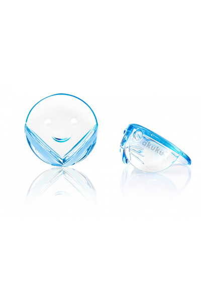 Akuku Set of 4 round corner protectors, transparent