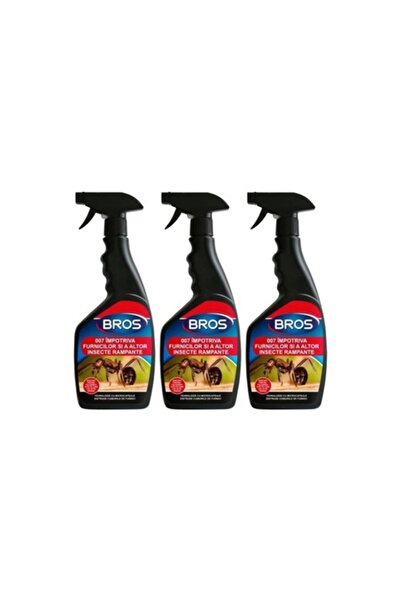bros Set 3 x Insecticid Furnici 500ml
