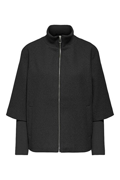 ONLY JDY Жіночий піджак з високим коміром і підкладкою, сірий, весняний - 15353907