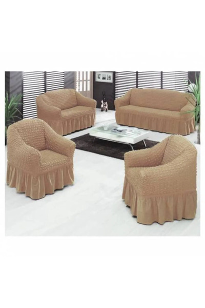 StarMall Bürümcük Koltuk örtüsü, Kanepe, Çekyat Örtüsü, Koltuk Kılıfı 3 2 1 1...