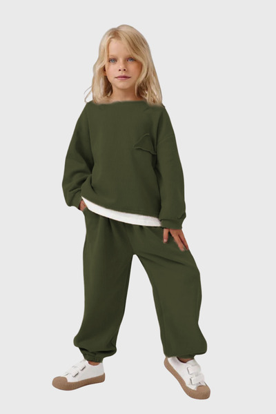 ETİC MODA Children's Tracksuit Set Oversize – Comfortable and Stylish Design