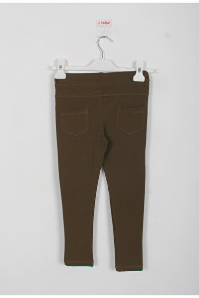 incity Girl's Sequin Embroidered Elastic Waist Leggings