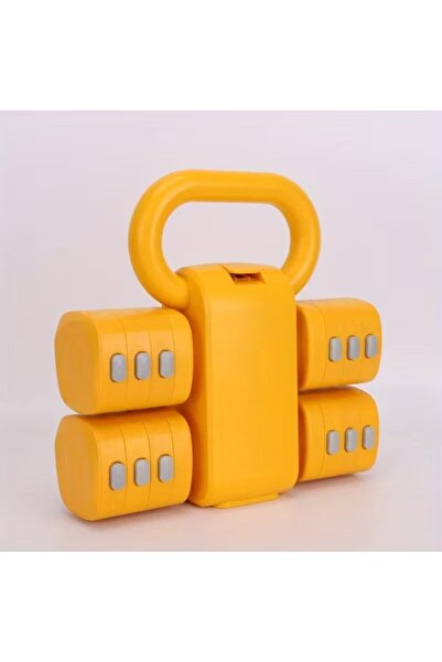 CKSpor Ayarlanabilir Ağırlıklı Dambıl ve Kettlebell Seti 5,5 Kg Fitness Egzer...