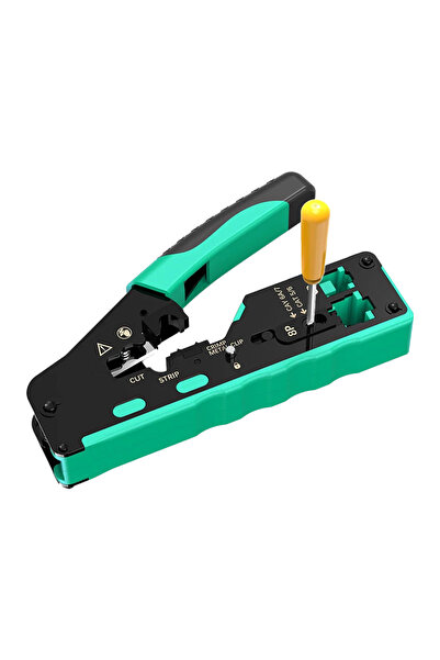 Rabelix Online Marketing Ez Rj45 Rj11 Rj12 Cat5 Cat6 Cat7 Yeni Nesil Konnektör Lüx Kolay Sıkma Pensesi