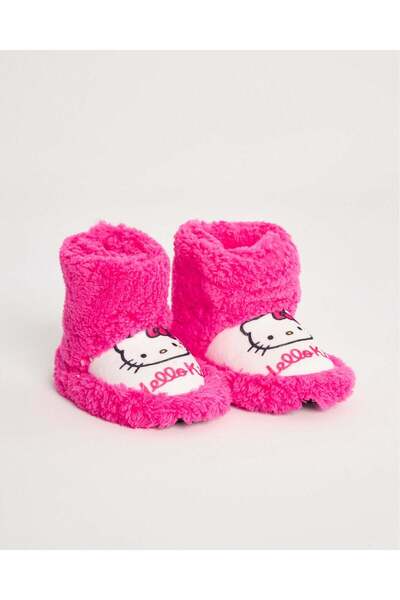 Chirpy Children's Winter 2 + 1 Gift Set Non-Slip Sole Figured Home Boots Slippers