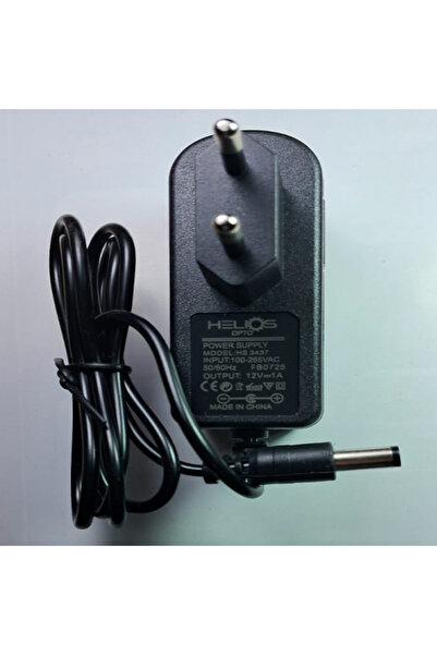 Helios 1 Amper 12 Volt Fişli Plastik Adaptör