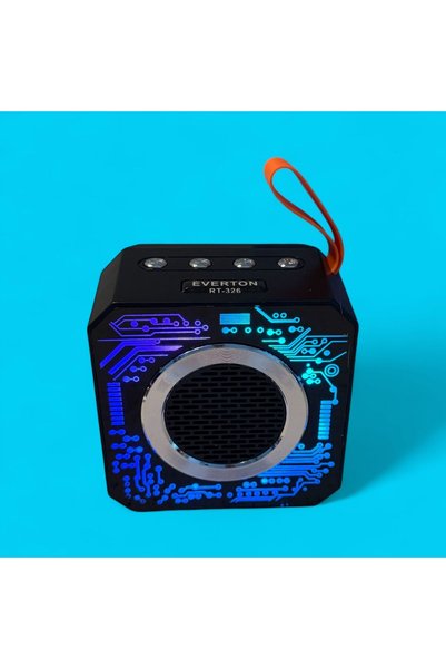 Everton RT-326 SES BOMBASI BLUETOOTH USB ŞARJLI MÜZİK ÇALAR RADYO LEDLİ PARTİLERE UYGUN