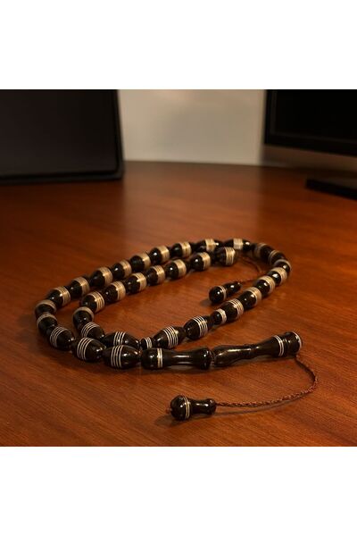 Generic 33-bead silver rosary