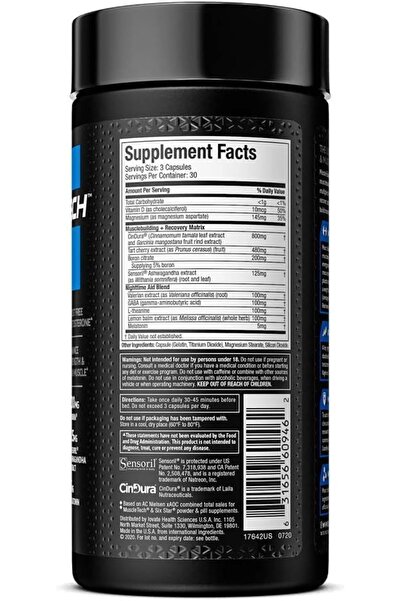 MUSCLETECH Muscle Buılder PM 800 mg 90 Kapsül