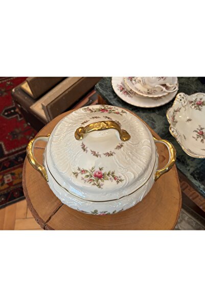 tayfuntufan antika koleksiyon Rosenthal Classic Rose Soup Bowl