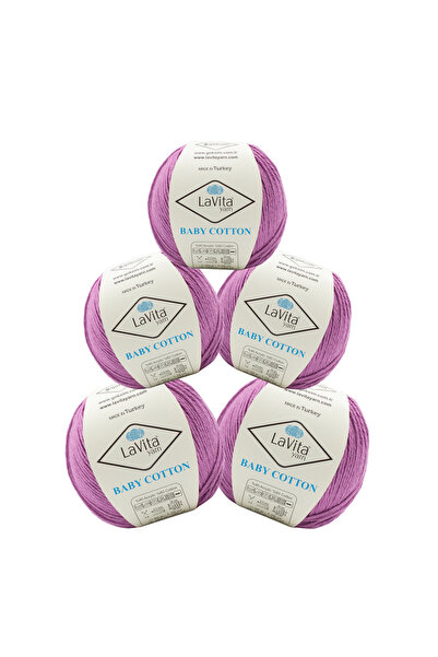 LaVita Yarn Bumbac pentru amigurumi și fire pentru tricotat manual 40% acril ...