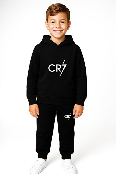 Let's Wear Σετ αθλητικής φόρμας με κουκούλα CR7 Premium Compact - Σετ αθλητικών ενδυμάτων 2 τεμαχίων