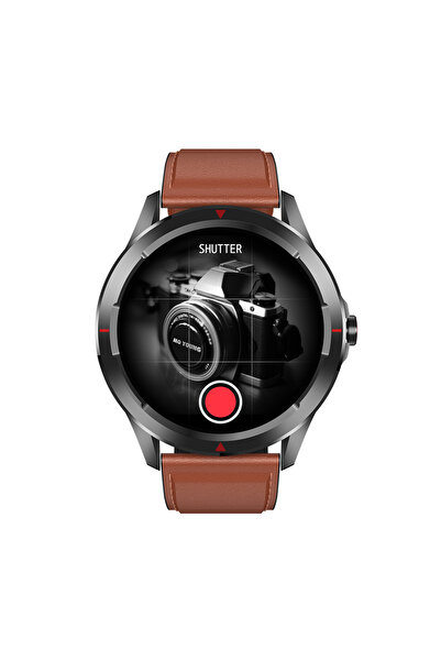 Twinkler Smartwatch TKY-Q29, Brown with Health Functions, Fitness Modes, Pedometer