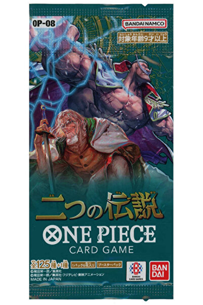 BANDAI لعبة ون بيس للبطاقات: أسطورةان - صندوق معزز (يشمل 24 حزمة)