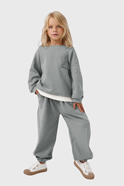ETİC MODA Children's Tracksuit Set Oversize – Comfortable and Stylish Design