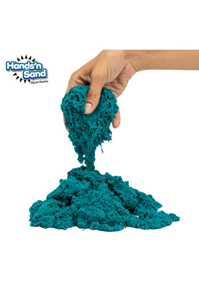 Playever Hands'N Sand Natural Kinetic Play Sand 500Gr - Blue