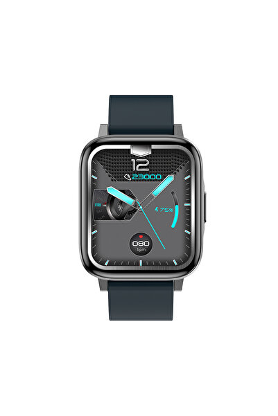 Twinkler Smartwatch TKY-F60, Blue with Heart Rate Monitoring, Blood Pressure