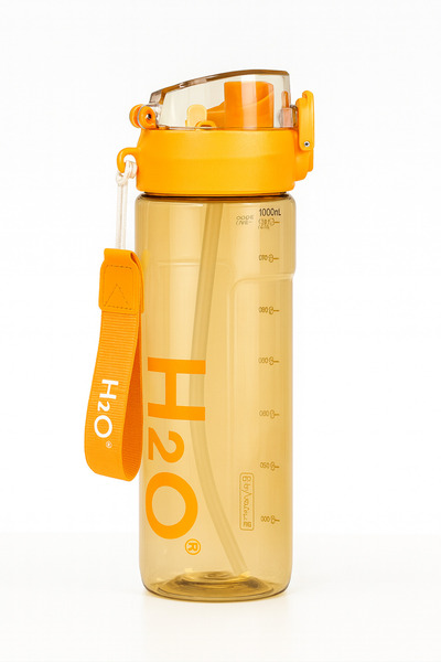 Fhilli H2O Tritan Water Bottle 750 ml Bpa-Free, Shock-Resistant, Leak-Proof Lid Water Bottle