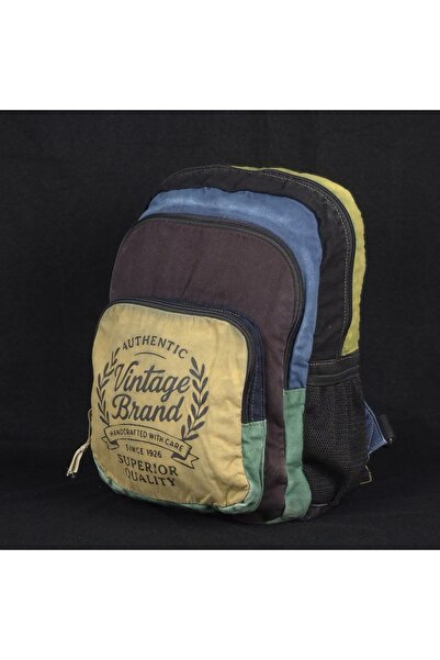 Galat New Style Patchwork Cotton Vintage Backpack Dcc