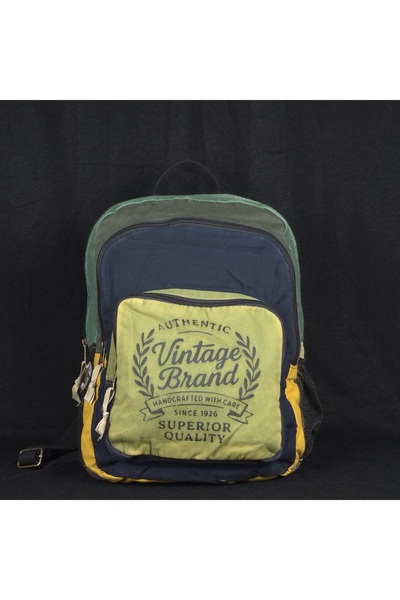Galat New Style Patchwork Cotton Vintage Backpack Dcc