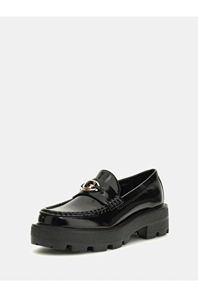 Guess Yanika Kadın Siyah Makosen FLTYNKELE14-BLACK
