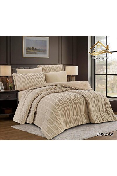 Generic Luxury Winter Bedspread, 6-Piece Set, King Size