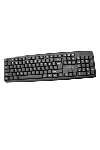Bibilel Standard Keyboard with 104 Keys, USB Connection, 1.40m Wire, Black, TCL-BBL4530