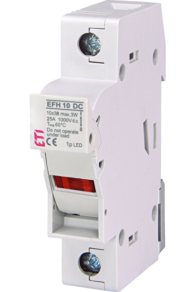 Eti Fuse disconnector, 10x38mm, direct current, 1P, 25A, EHF 10 DC, 002540211,