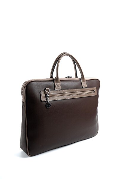 Silver Polo Silver & Polo Coffee - Vison SP1175 Дамска чанта за лаптоп и документи