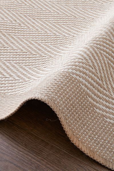 SANRUGS Home & Living Sisal Dokuma Hav ve Toz Vermeyen Yıkanabilir Dekoratif ...