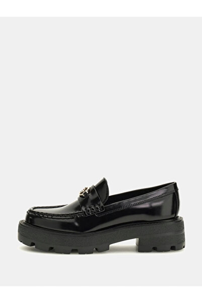 Guess Yanika Kadın Siyah Makosen FLTYNKELE14-BLACK