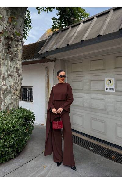ossons Asymmetrical Pants Suit