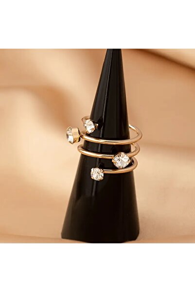 Ayzen Geometric Stone Ring