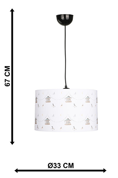 Begüsa Minora Çocuk Odası Tekli Avize No:05