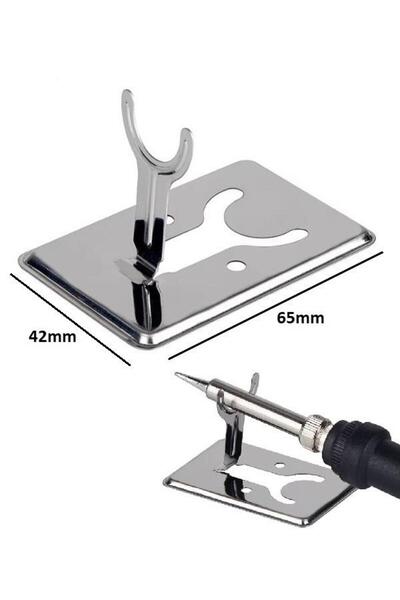 Hatfon Elektronik Havya Sehpası - Havya Standı Metal Mini 65x42 mm Y-2