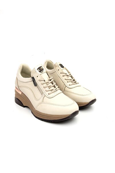 Venüs 2313081K Kadın Hakiki Deri Fermuarlı Feta Topuk Atom Günlük Ayakkabı