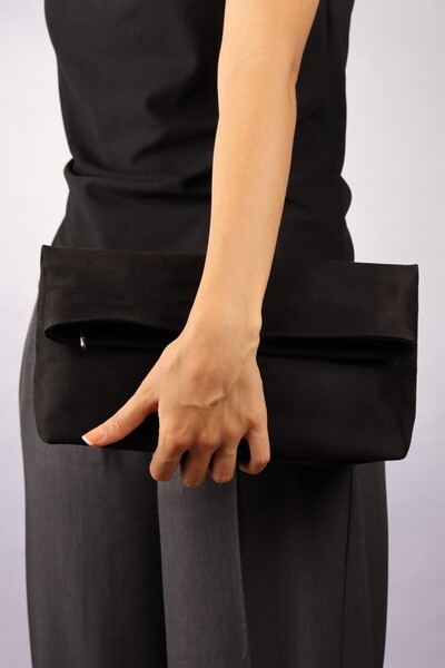weem bag Elysara Eb0505 |   Suede Stylish Portfolio Bag