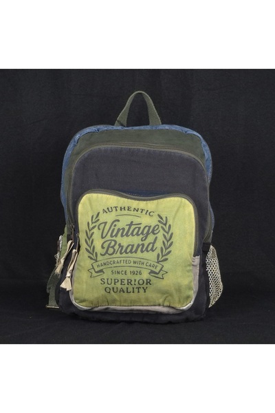Galat New Style Patchwork Cotton Vintage Backpack Dcc