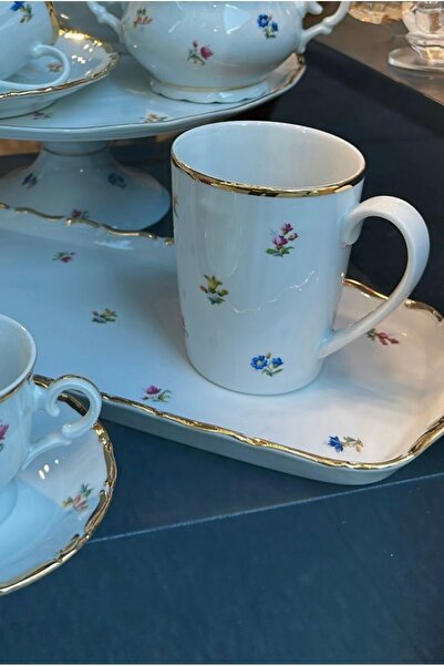 Handmade Esterhomedecor Porcelain Czechoslovak Mug Cup Single Piece