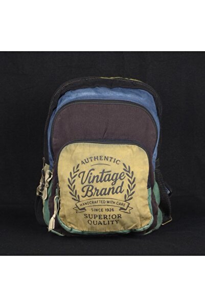 Galat New Style Patchwork Cotton Vintage Backpack Dcc