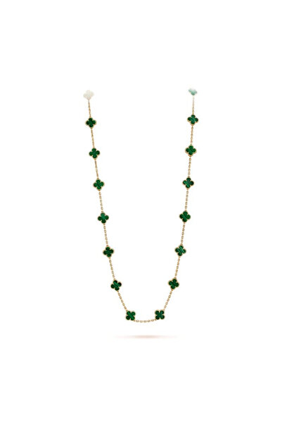 ElectraStore Colier Smarald Alhambra Cu 20 Motive Florale