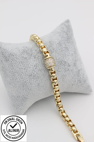 XUPING JEWELRY STİL İNCİSİ/XUPING JEWELRY ORTASI ZİRKON TAŞLI BAGET BİLEKLİK ...