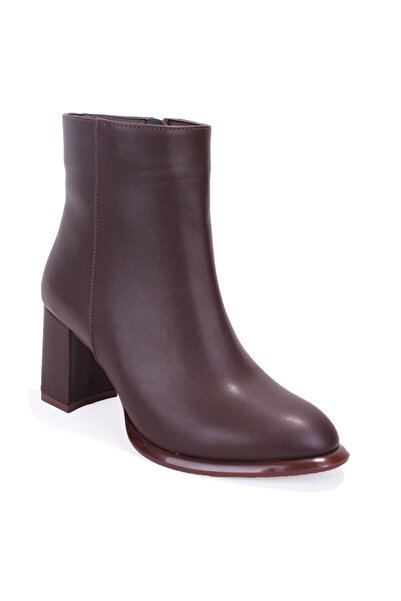 DAGOSTER DZA07-811501 Cizme de damă clasice cu toc maro