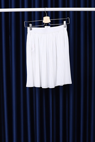 İmajButik Ecru Elastic Pleated Underwear