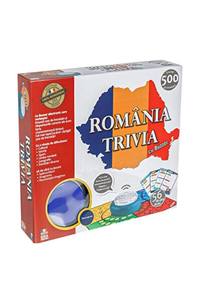 OEM Joc de Societate Romania Trivia cu Buzzer, Idea